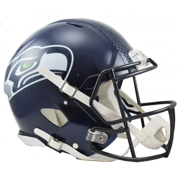 Seattle Seahawks Riddell Revolution Speed Authentic-hjelm i fuld størrelse