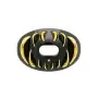 Protector bucal Battle 3D Predator Oxygen negro y dorado