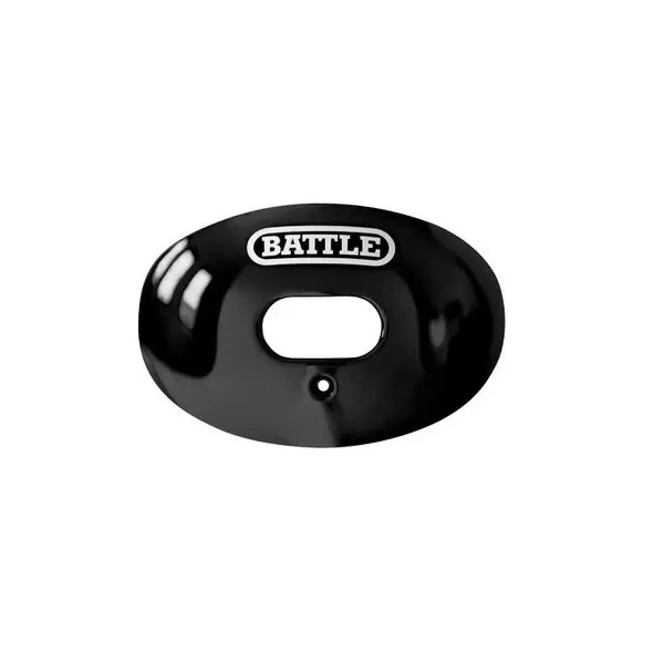 Protector bucal de fútbol Battle Chrome Oxygen negro