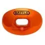Protector bucal de fútbol Battle Chrome Oxygen naranja