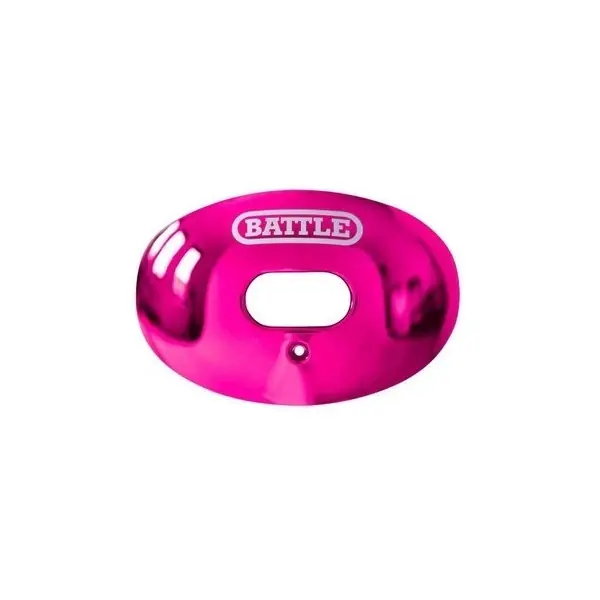 Paradenti da calcio Battle Chrome Oxygen rosa