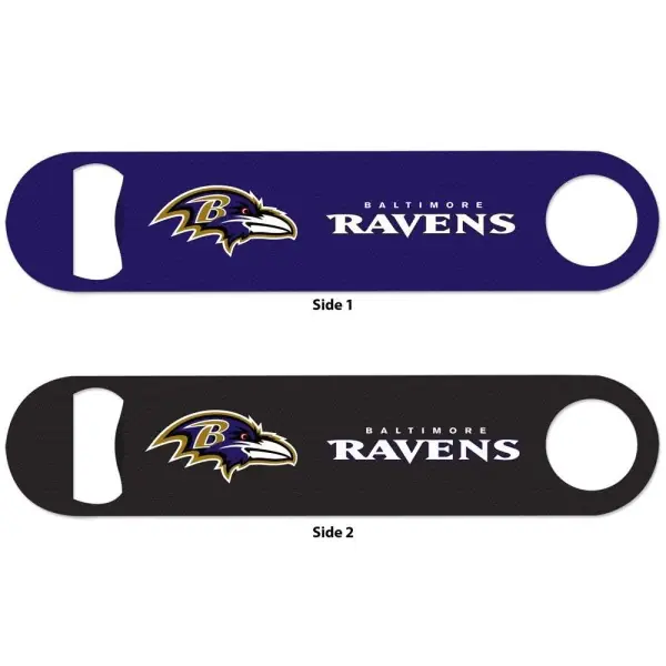 Baltimore Ravens Metal Bottle Opener