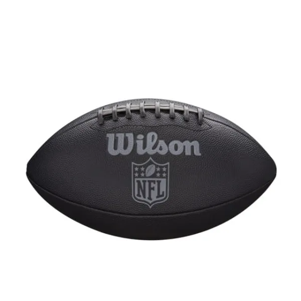 Ballon de football américain Wilson NFL Jet Black - Adulte