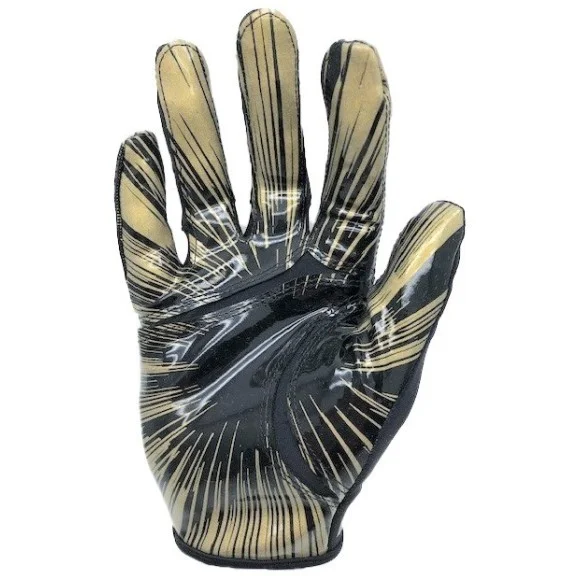 Wilson NFL Stretch Fit Receiver Gloves Gold palm
