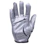 Guantes de receptor Wilson NFL Stretch Fit Palma plateada