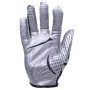 Wilson NFL Stretch Fit Receiver Gloves  Silver Palm