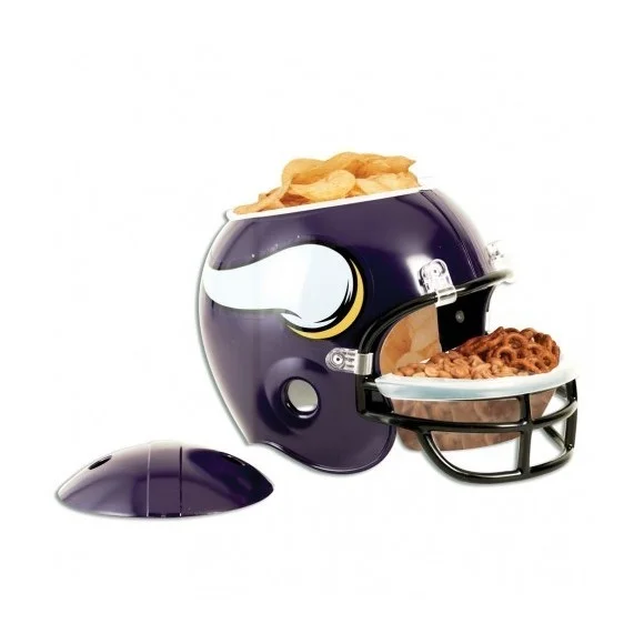 Casco Snack de los Minnesota Vikings