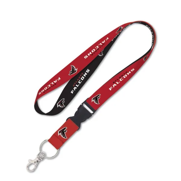 Atlanta Falcons 1" Lanyard w/ Detachable Buckle