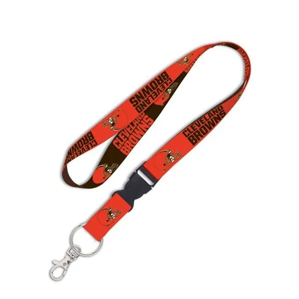 Cleveland Browns 1" Lanyard w/ Detachable Buckle