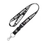 Las Vegas Raiders Blackout Lanyard w/ Detachable Buckle 1"