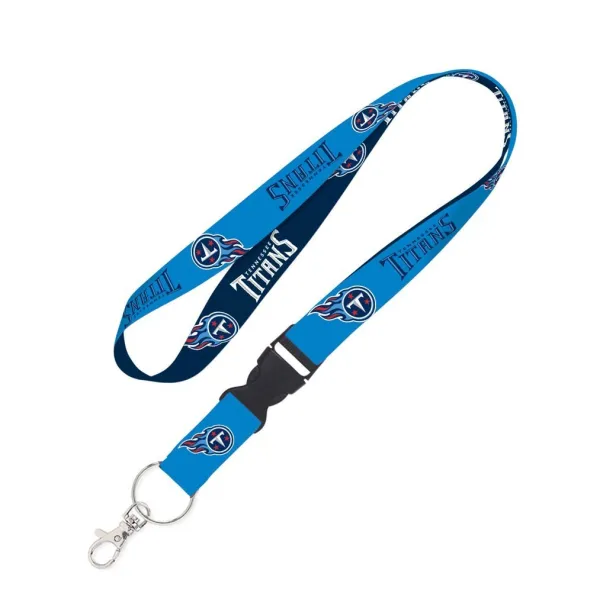 Tennessee Titans 1" Lanyard w/ Detachable Buckle