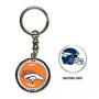 Denver Broncos nyckelring med snurra