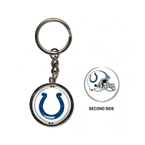 Indianapolis Colts nyckelring med snurra