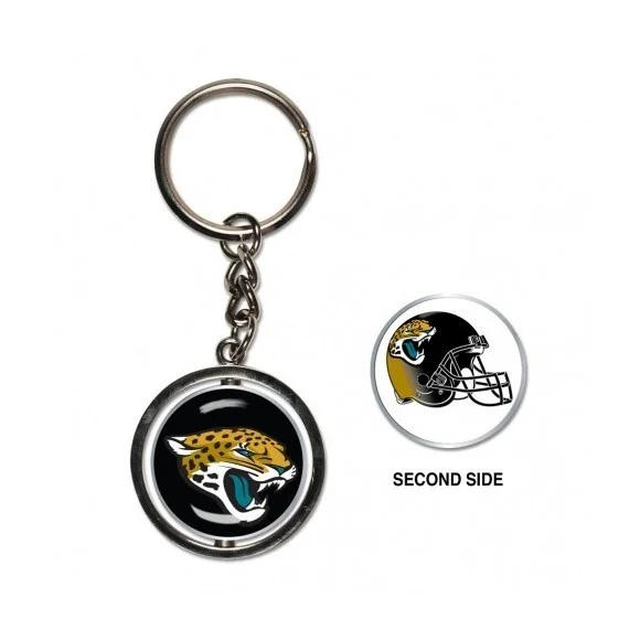Jacksonville Jaguars nyckelring med snurra