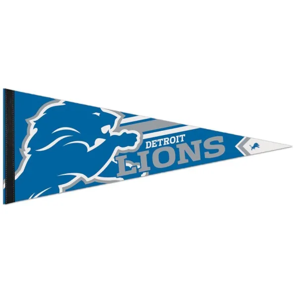 Drapeau des Lions de Detroit Premium Roll & Go 12" x 30"