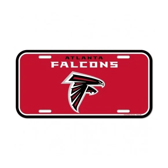 Atlanta Falcons-nummerplade