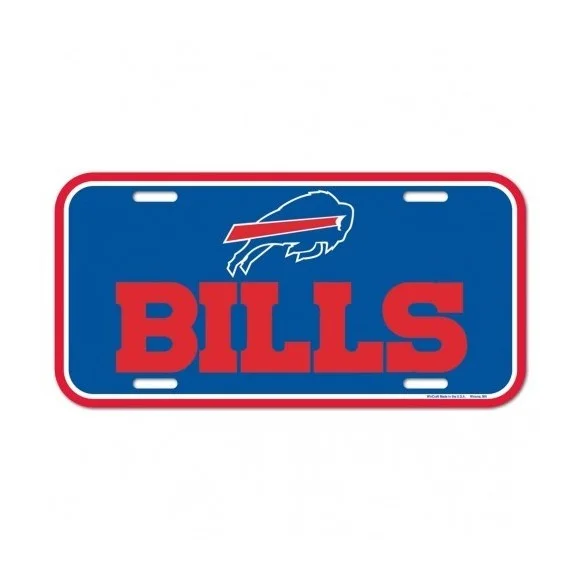 Plaque d'immatriculation des Buffalo Bills