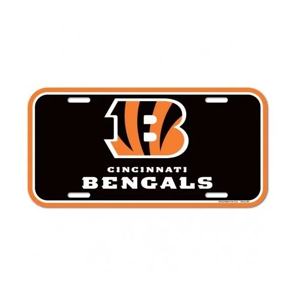 Cincinnati Bengals-nummerplade