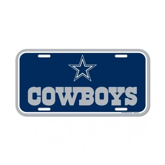 Plaque d'immatriculation Dallas Cowboys