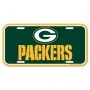 Placa de matrícula de los Green Bay Packers