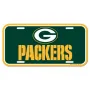 Placa de matrícula de los Green Bay Packers