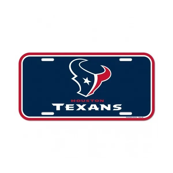 Houston Texans License Plate