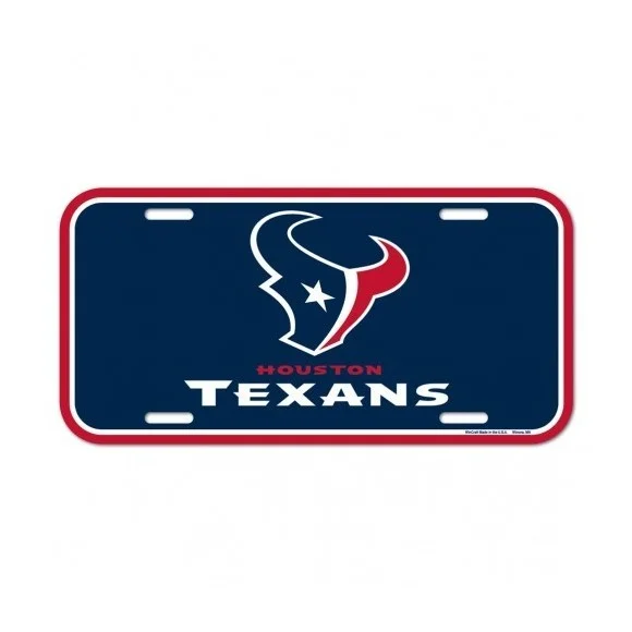 Houston Texans-nummerplade