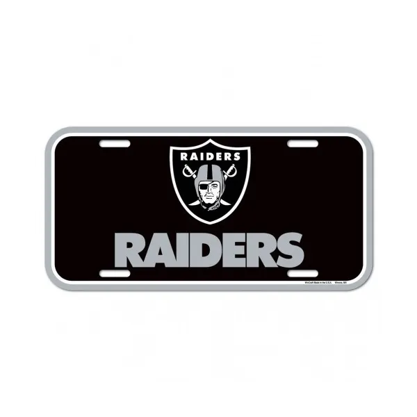 Las Vegas Raiders License Plate