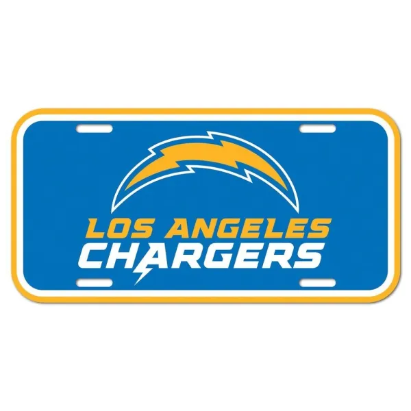 Los Angeles Chargers registreringsskylt