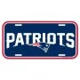 Placa de matrícula de los New England Patriots