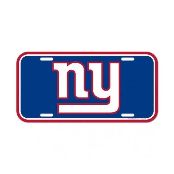 New York Giants-Kennzeichenschild