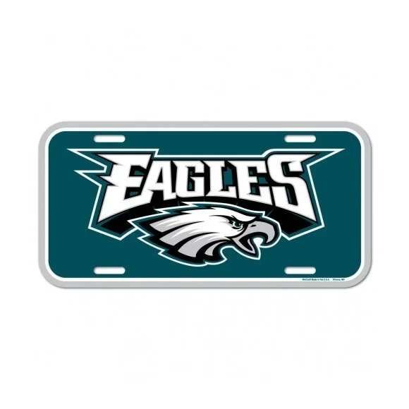 Placa de matrícula de los Philadelphia Eagles