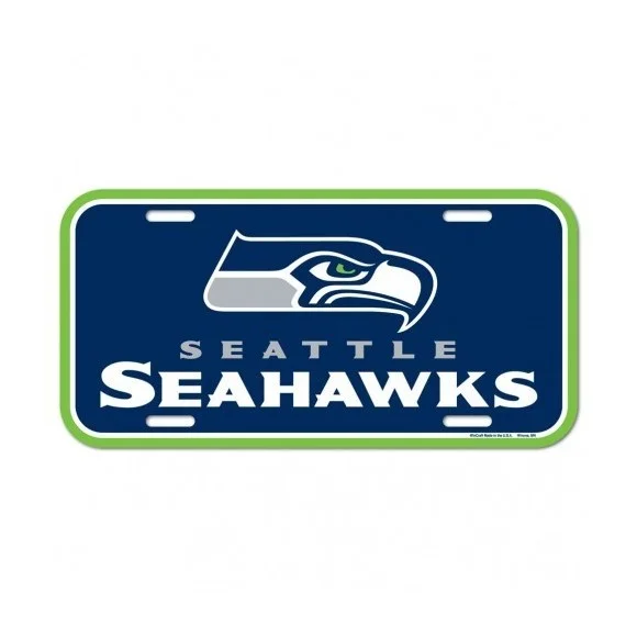 Plaque d'immatriculation Seattle Seahawks