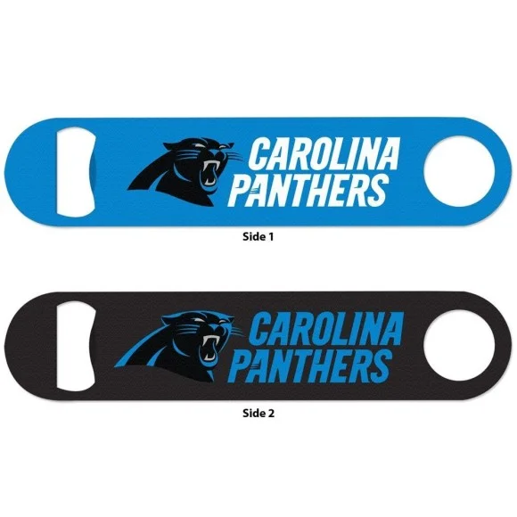 Ouvre-bouteille en métal des Carolina Panthers