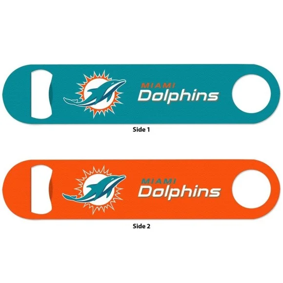 Miami Dolphins flasköppnare i metall