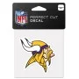 Decalcomania con logo Minnesota Vikings 4" x 4
