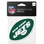 Décalcomanie des New York Jets 4" x 4" avec logo