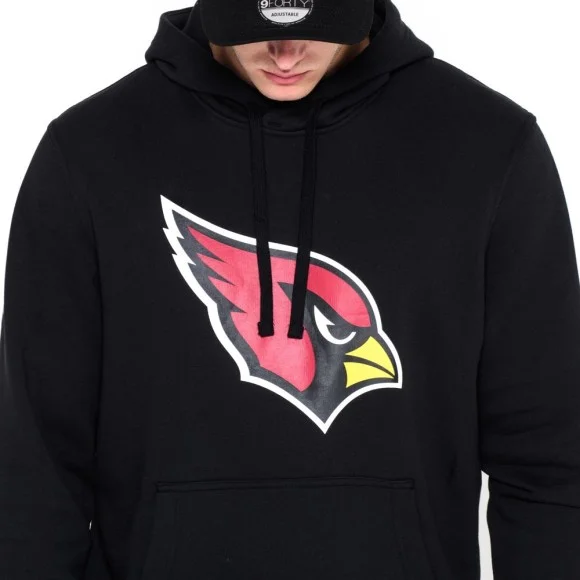 Chandail à capuchon New Era avec logo de l'équipe des Cardinals de l'Arizona