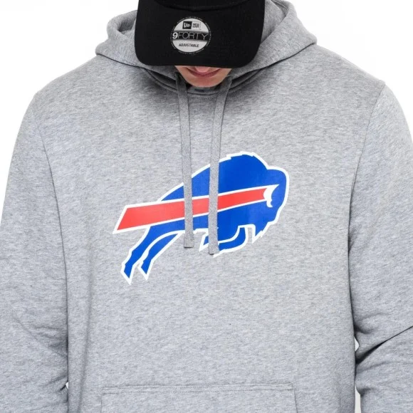 Felpa con cappuccio Buffalo Bills New Era Team Logo