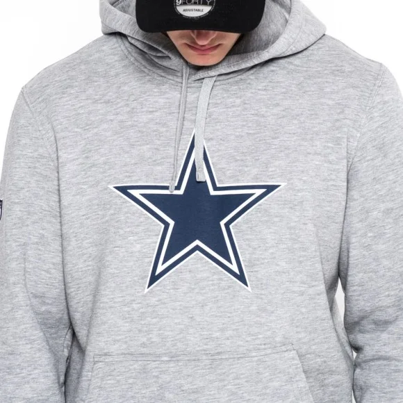 Sudadera con capucha Dallas Cowboys New Era Team Logo