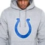 Felpa con cappuccio Indianapolis Colts New Era Team Logo