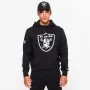 Las Vegas Raiders New Era-hoodie med laglogotyp