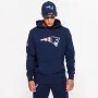 New England Patriots New Era-hoodie med laglogotyp