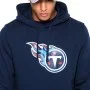 Felpa con cappuccio Tennessee Titans New Era Team Logo
