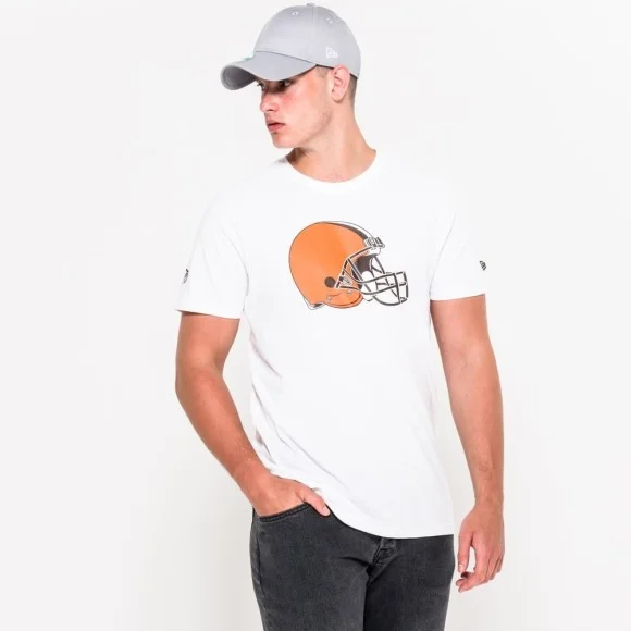 Cleveland Browns New Era T-shirt med laglogotyp