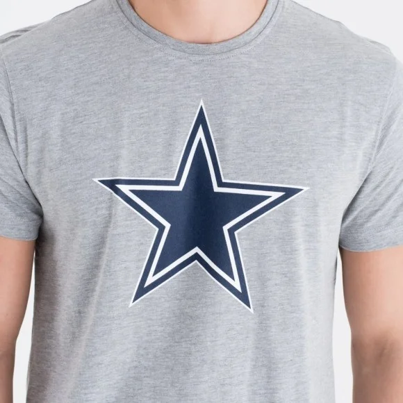 Dallas Cowboys New Era T-shirt med laglogotyp