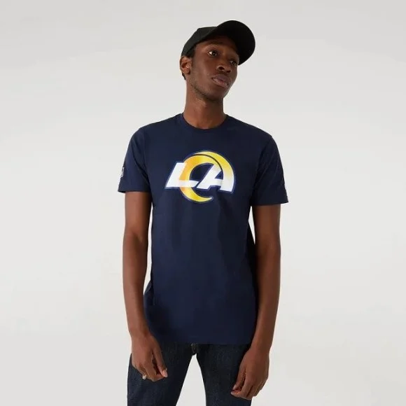 Los Angeles Rams New Era T-shirt med laglogotyp
