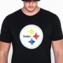 T-shirt New Era avec logo de l'équipe des Pittsburgh Steelers