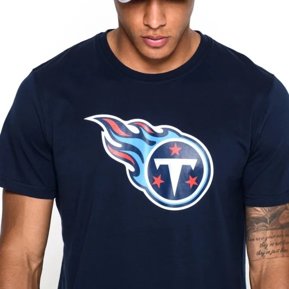 Tennesse Titans New Era T-shirt med laglogotyp