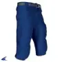 Pantalones de Cintura Hendida Azul Marino